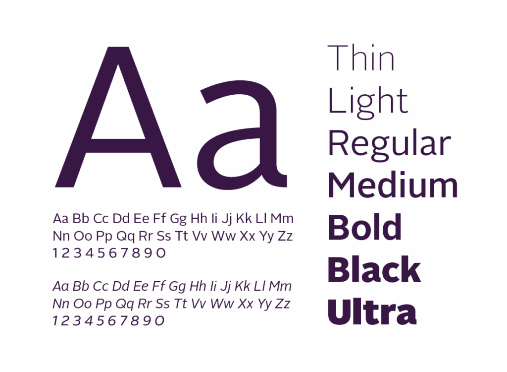 NIWL typography