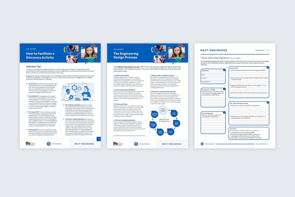 Next Engineers Tip Sheets