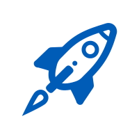 Spaceship animated icon